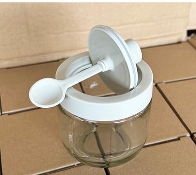 日式一體密封玻璃調味瓶5