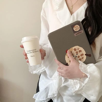 華夫餅Waffles 可愛華夫餅平板保護套2