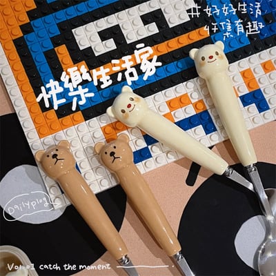 超萌熊仔便攜餐具套裝3