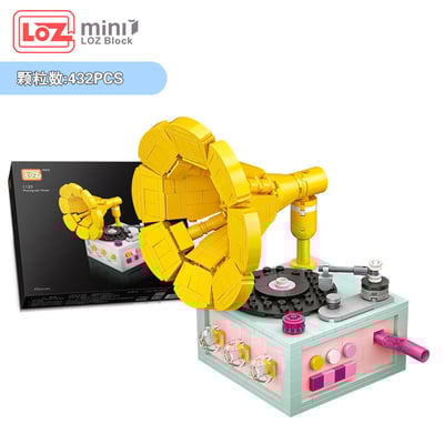 LOZ鋼琴+留聲機積木特價    現貨免運1
