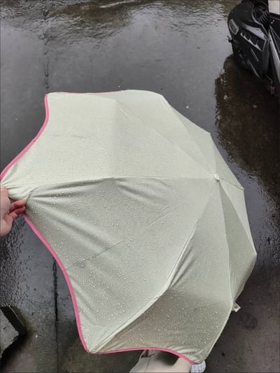 女生友好   節節收自動傘  圓角護兒童防刮傷  加厚彩膠強效防曬雨傘8