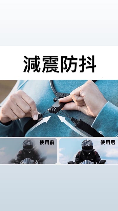 掛脖式手機第一視角拍攝支架5