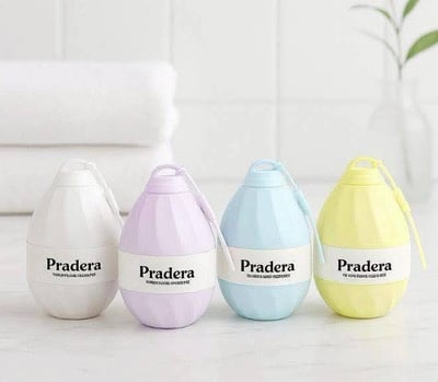 韓國 Pradera 瓶裝大容量馬桶清潔劑（附衛生掛繩) 4入/盒6