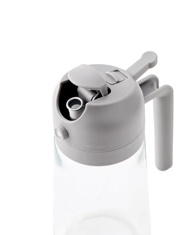 日本3coins限定 2WAY噴霧式油瓶 460ml (灰色/米白)8