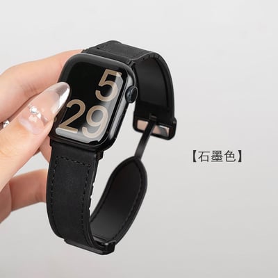 新色上市 Apple Watch全系列皮質磁吸錶帶3