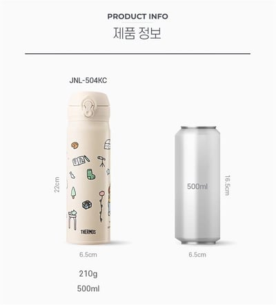 韓國 膳魔師 THEROMS 限定ZERO PER ZERO 狗狗動物聯名款保溫瓶4