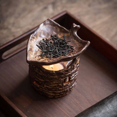 中式茶道老樁陶瓷烤茶爐2