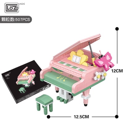 LOZ鋼琴+留聲機積木特價    現貨免運2