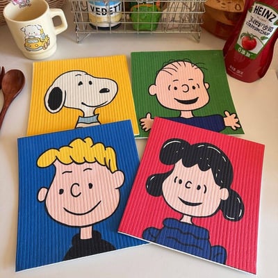 長壽狗狗木漿棉抹布＋洗碗海綿組8