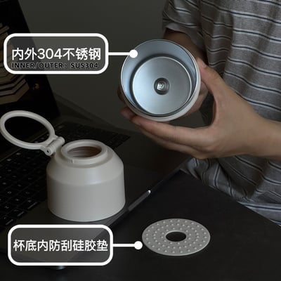 TYESO多功能保冷保溫瓶 304不鏽鋼便攜保冰罐 飲料可樂紅酒通用9