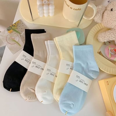 春夏超值10色糖果女襪短襪組  現貨免運2