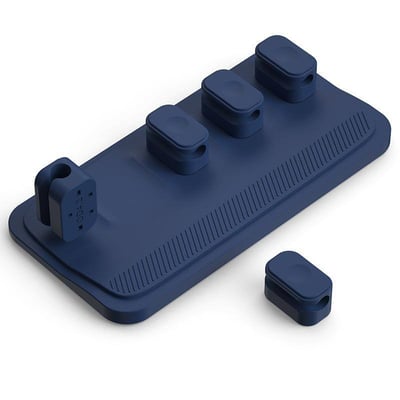 收納控看這 桌面清爽感磁吸硅膠理線器5