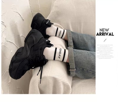 7.5cm直接給你拉長腿 厚底老爹鞋8