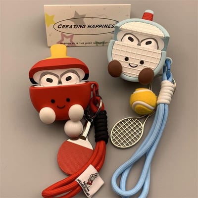 我的小球拍 運動健將球拍造型AirPods保護套2