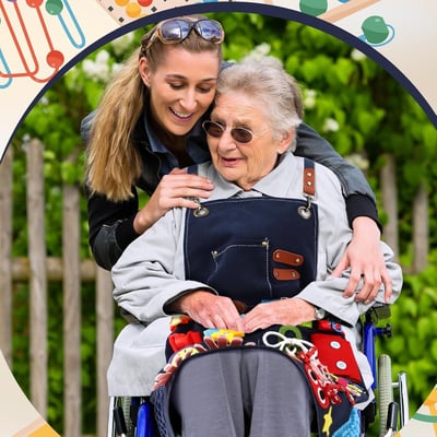 陪伴式感官訓練圍裙 長輩手部活動益智玩具3