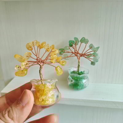 迷你許願水晶樹6入2