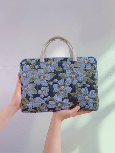 星辰花物語 刺繡多功能旅行電腦包1