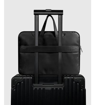 可愛大眼睛 純黑色可愛眼睛 多功能旅行電腦包6