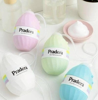 韓國 Pradera 瓶裝大容量馬桶清潔劑（附衛生掛繩) 4入/盒7