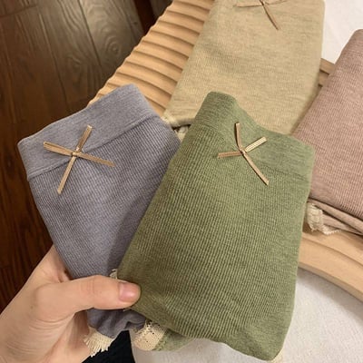 溫柔大地色系全包臀純棉內褲 5 件組7