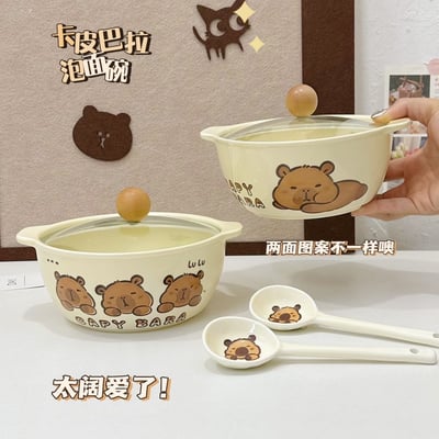 卡皮巴拉陶瓷泡麵碗1