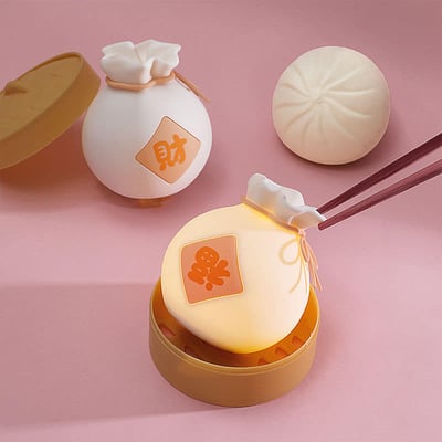 招財招福錢袋小夜燈5