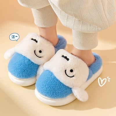 可愛小白舒適溫暖室內拖鞋 40-41現貨1