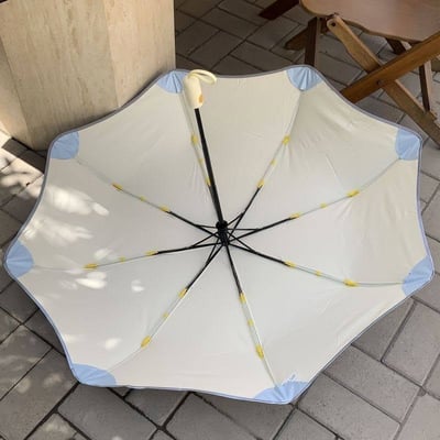 女生友好   節節收自動傘  圓角護兒童防刮傷  加厚彩膠強效防曬雨傘13