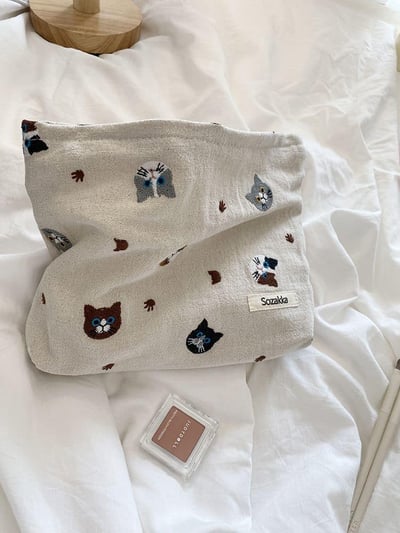 日系貓咪化妝包6