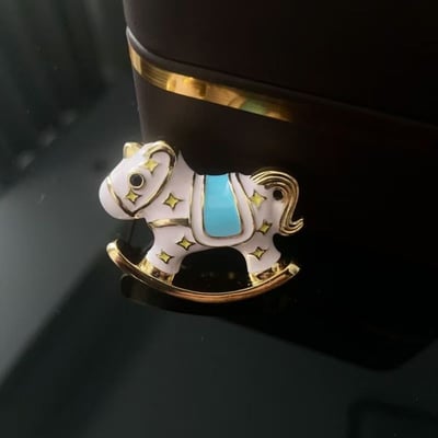 馬年開運 多款小馬招財胸針可愛幸運別針3