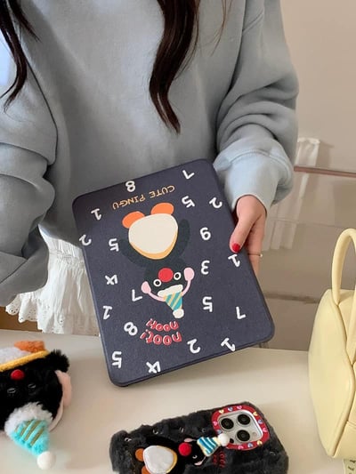 Pingu 企鵝家族生日企鵝iPad平板保護套6