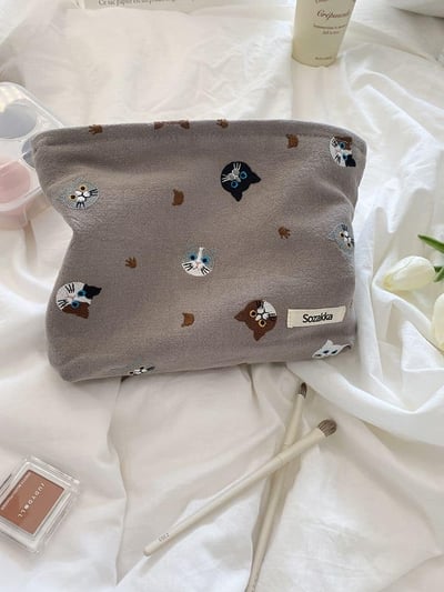 日系貓咪化妝包8