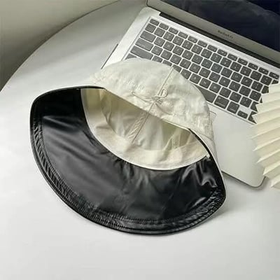 夏季防曬黑膠防紫外線薄款遮陽帽漁夫帽   現貨4