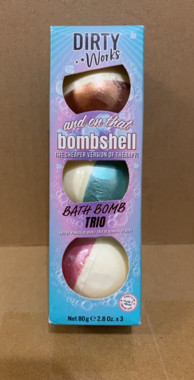 英國進口🇬🇧 Dirty Works   Bath Bomb 繽紛泡泡浴球禮盒組 - 兩款隨機出貨 繽紛時光 or 香氛活力｜3入／4入兩款隨機出貨2