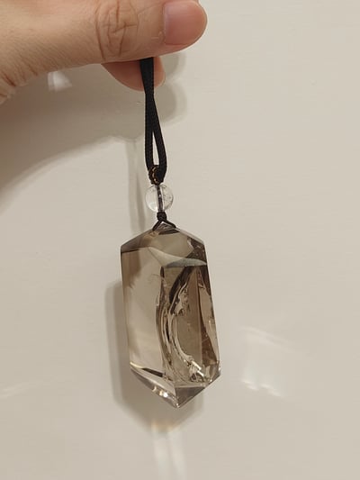 粉水晶球陪伴項鍊6