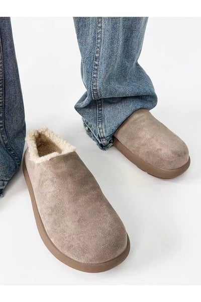 大頭平底勃肯風舒適男款穆勒鞋5