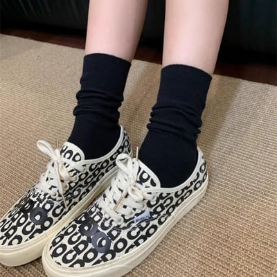 秋日溫柔係優雅百搭堆堆女襪3