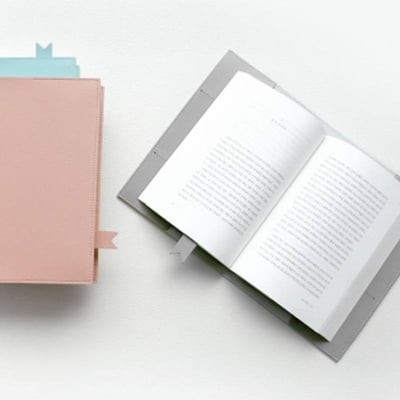 韓系ins風簡約高質感 可拆式PU皮革書本套5