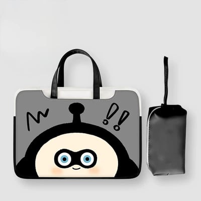 蛋仔派對 可愛蛋仔插畫風多功能旅行電腦包7