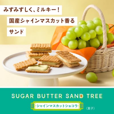日本春夏限定Sugar Butter砂糖樹麝香葡萄夾心餅乾禮盒 12入5