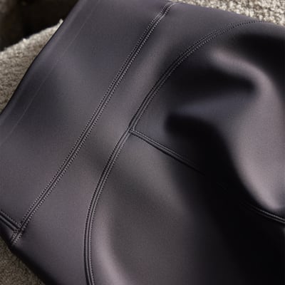 韓系雲朵感加絨喇叭褲3