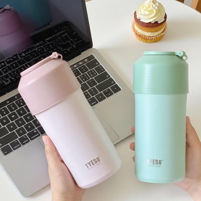 TYESO多功能保冷保溫瓶 304不鏽鋼便攜保冰罐 飲料可樂紅酒通用2