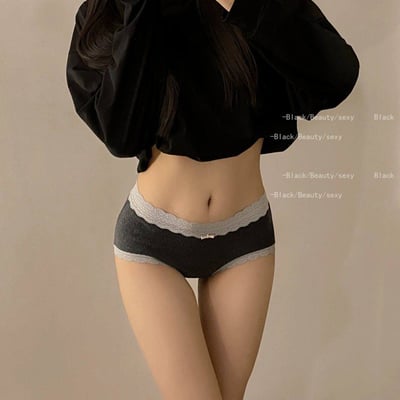 法式蕾絲雲感內褲 5 件組6