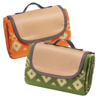 日本露營風圖騰野餐墊 輕巧可收納戶外地墊 一組2個2