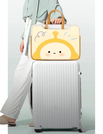 蛋仔派對 可愛蛋仔插畫風多功能旅行電腦包4