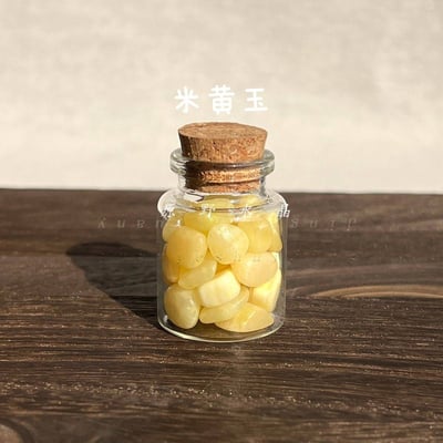 天然水晶許願瓶套裝 10入能量瓶 精緻擺件9