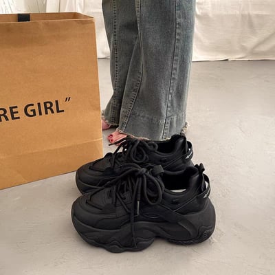 7.5cm直接給你拉長腿 厚底老爹鞋6