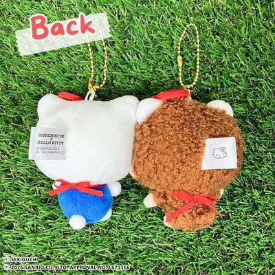 日本限定・MONCHHICHI X HELLO KITTY 磁吸貼貼玩偶掛飾 10/10收單  大阪團9