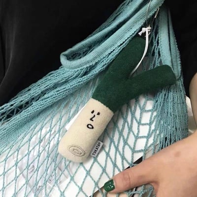 韓國ins風可愛大蔥掛件1