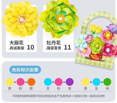 小小花藝師 DIY手作花束材料包11